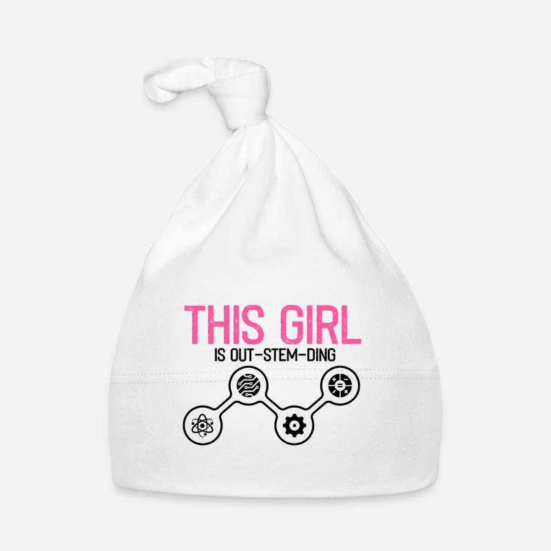 Professeur Steminist Designs for Equality Stem Bonnet bio Bébé