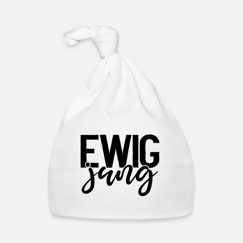 Ewig Jung - Geburtstagsgeschenk Baby Bio-Mütze
