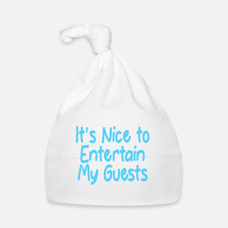 C’est agréable de divertir mes invités 2 Bonnet bio Bébé