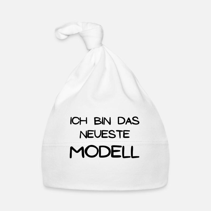 Ich bin das neueste Modell Baby Bio-Mütze