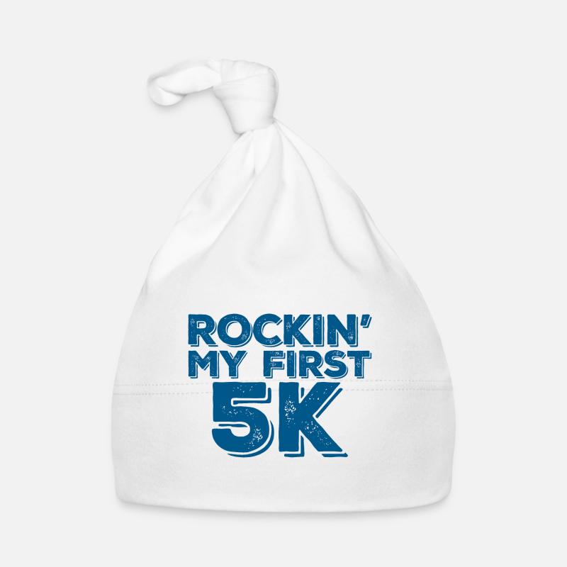Rockin' My First 5k 3 Organic Baby Cap