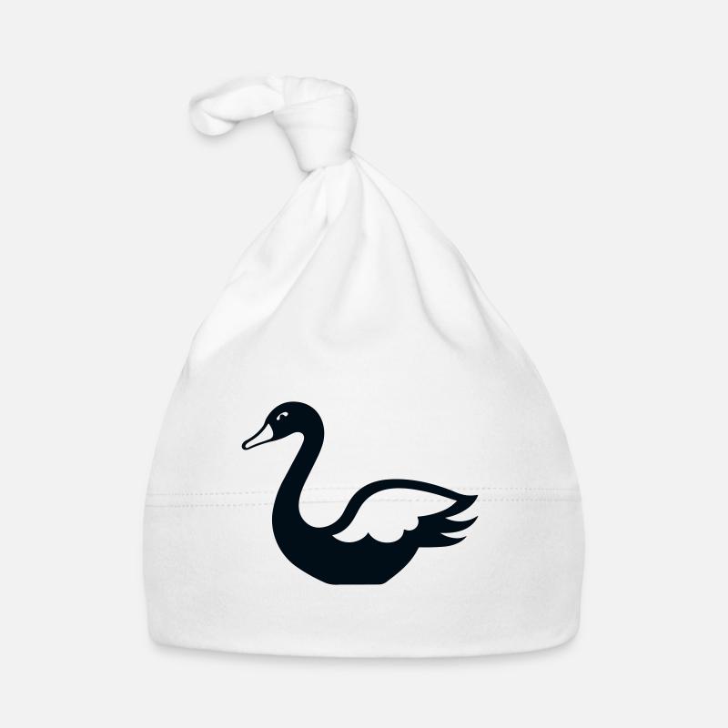 Swan Organic Baby Cap