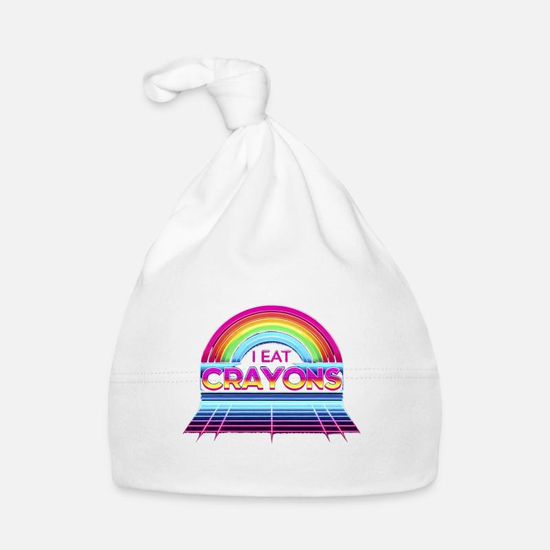 I Eat Crayons 6 Organic Baby Cap