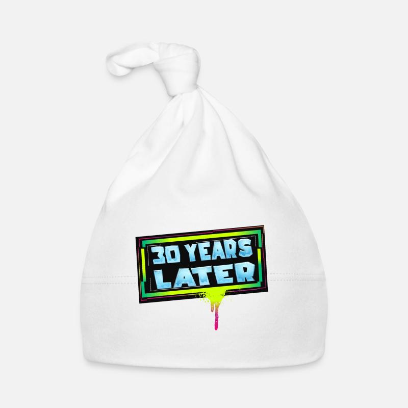 Cadeau d’anniversaire 30 ans plus tard Bonnet bio Bébé