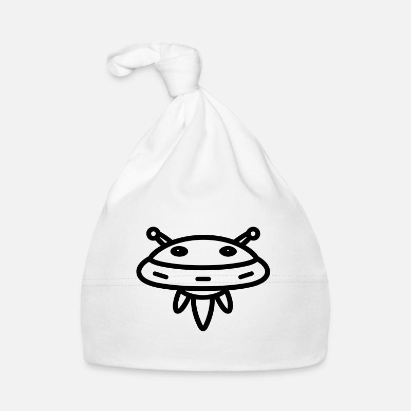 flying saucer Organic Baby Cap