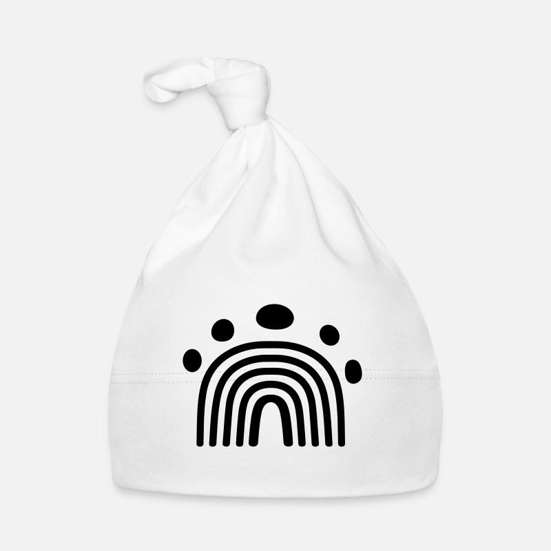 Rainbow Organic Baby Cap