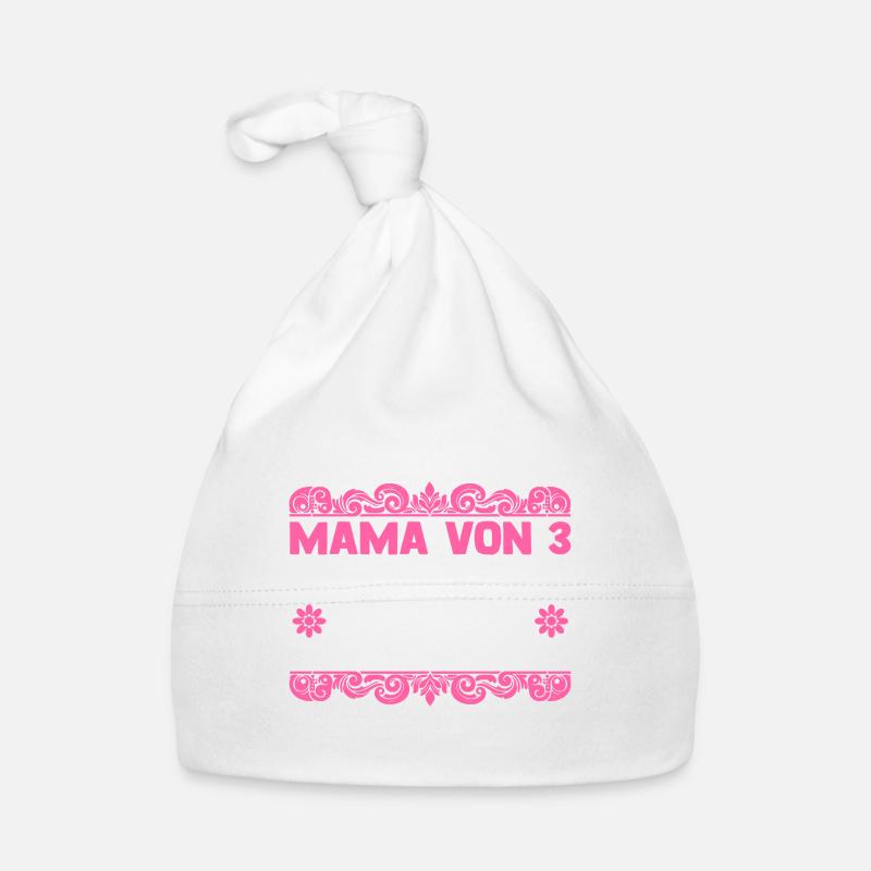 Maman de 3 enfants Bonnet bio Bébé