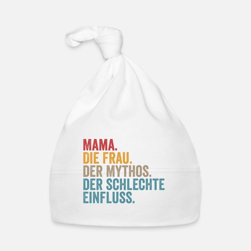 Mutter Mama Baby Bio-Mütze