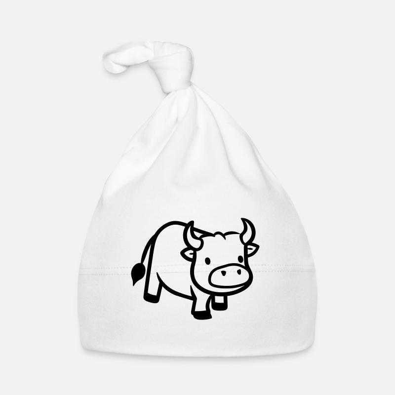 Bull Organic Baby Cap