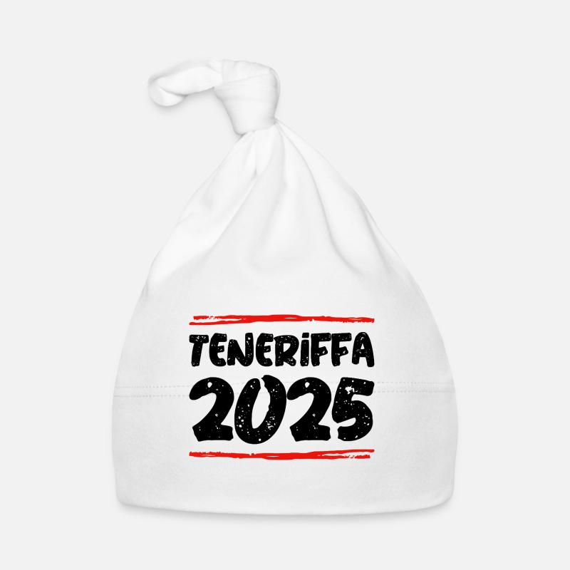 Teneriffa 2025 Spruch Baby Bio-Mütze