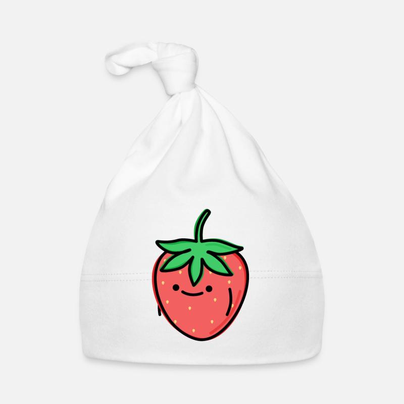 Fraise mignonne Bonnet bio Bébé