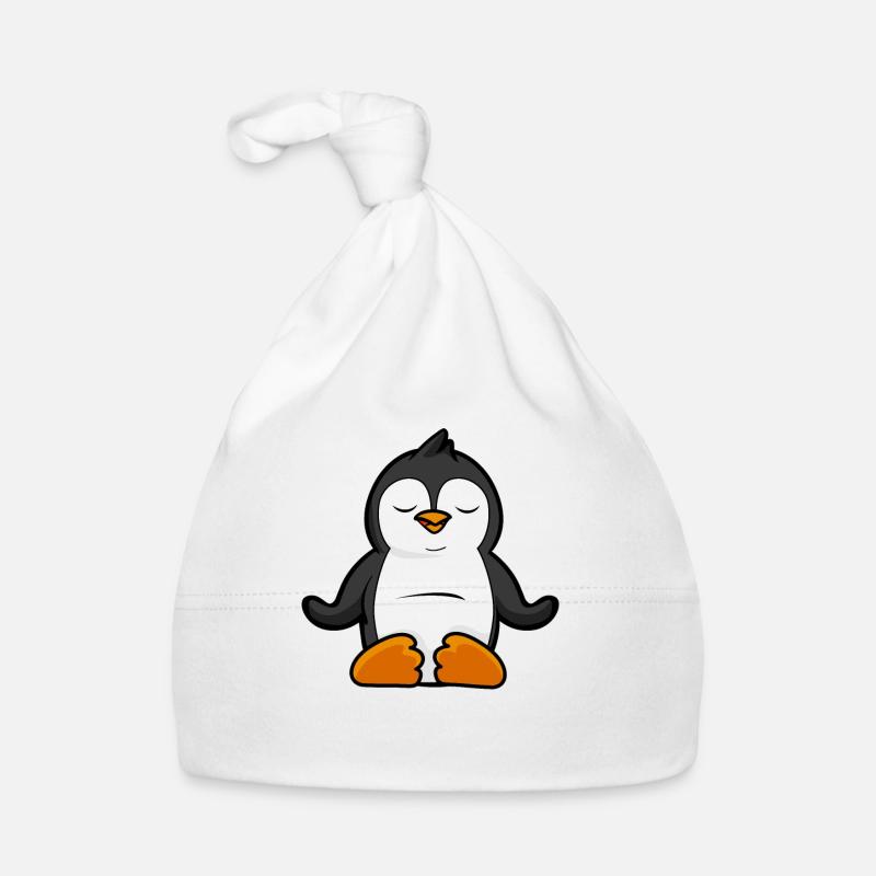 Auszeit Durchatmen Wusaaa Pinguin Baby Bio-Mütze