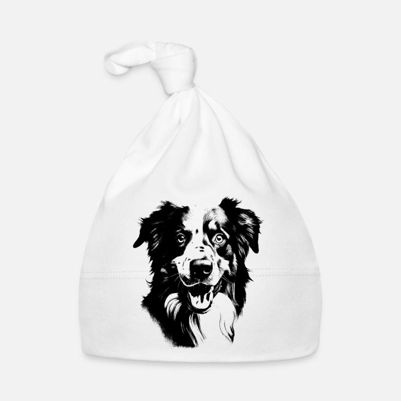 Australian Shepherd Baby Bio-Mütze