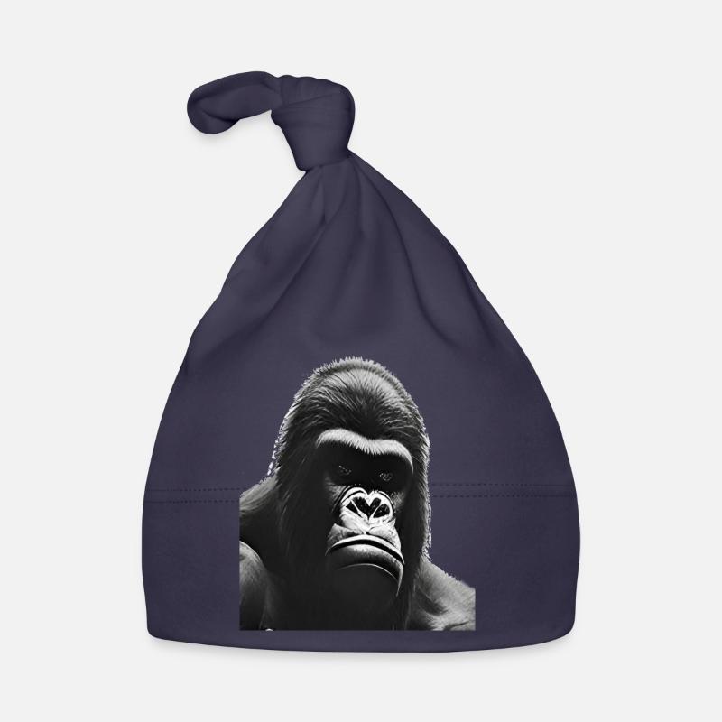 Silverback Gorilla Organic Baby Cap