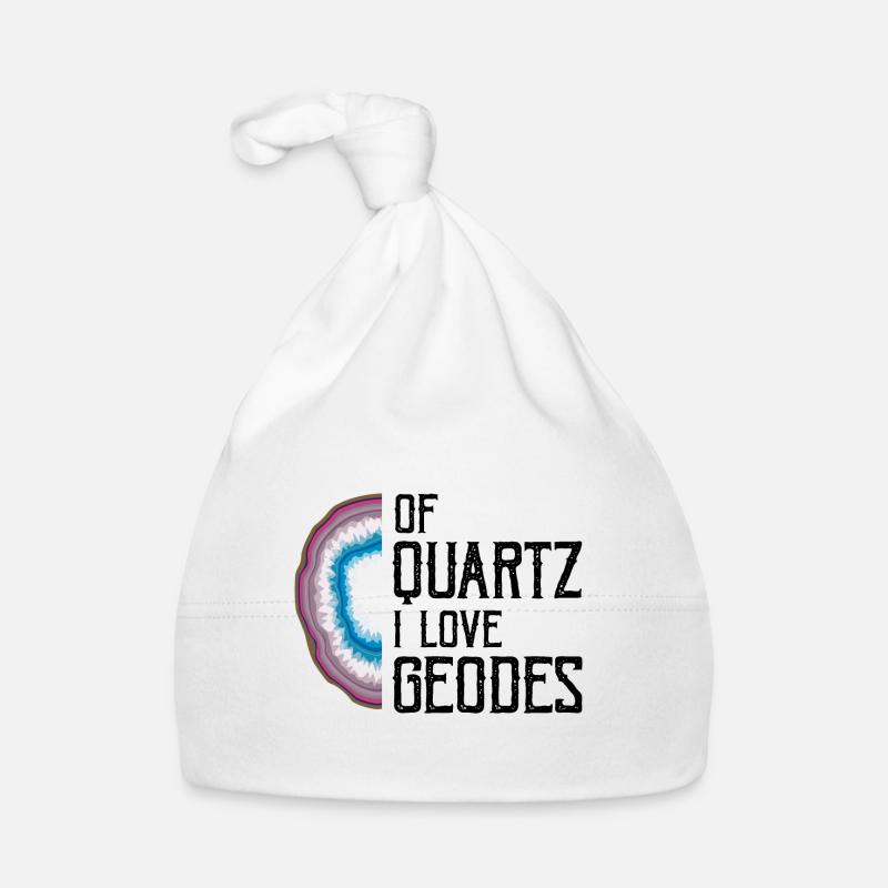 Recherche sur les roches et conception de roches à quartz Bonnet bio Bébé
