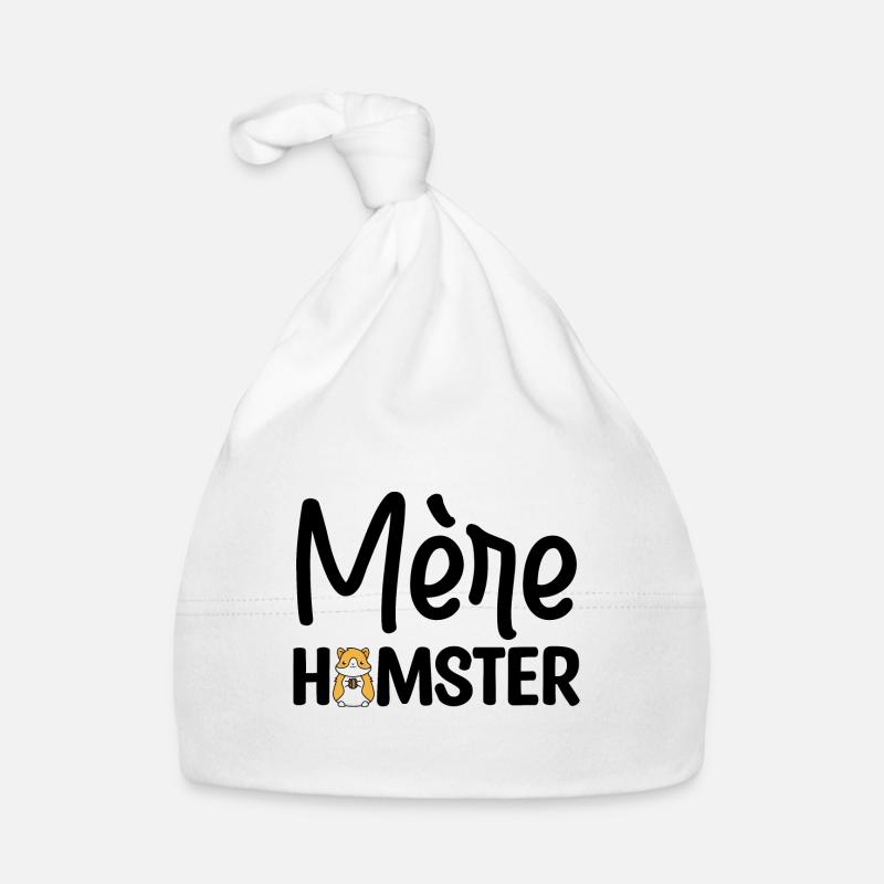 Mere Hamster Graphic Animal Lover Pet Owner Hamste Baby Bio-Mütze