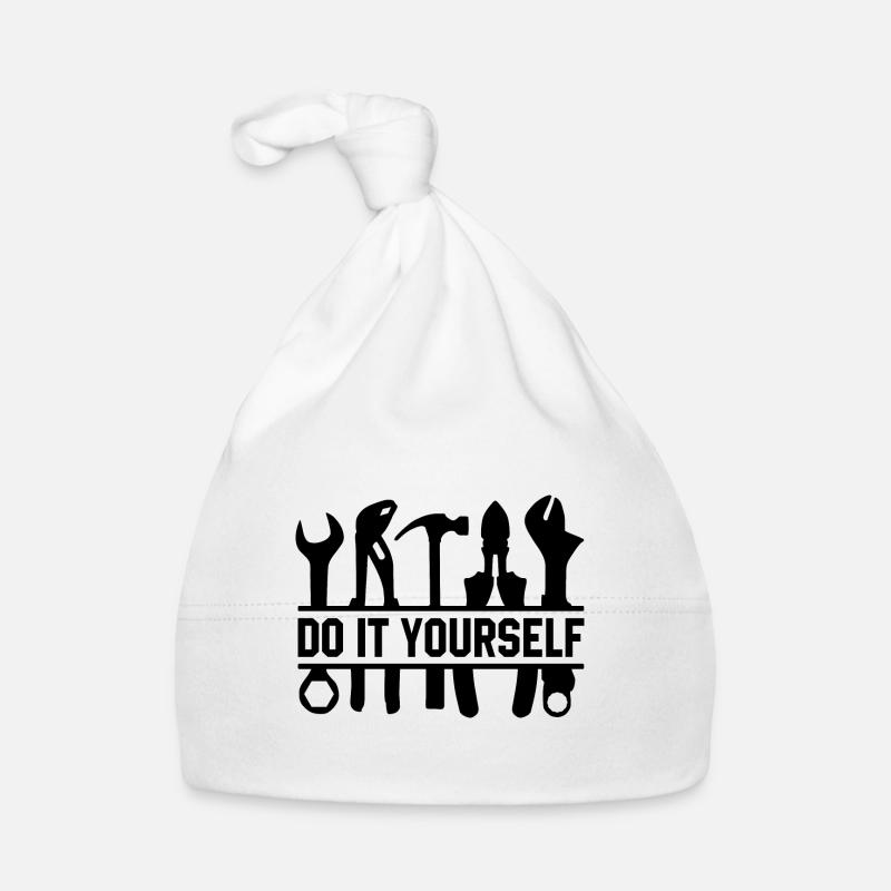 Do It Yourself Car lover Mechanic Vehicle Technici Organic Baby Cap