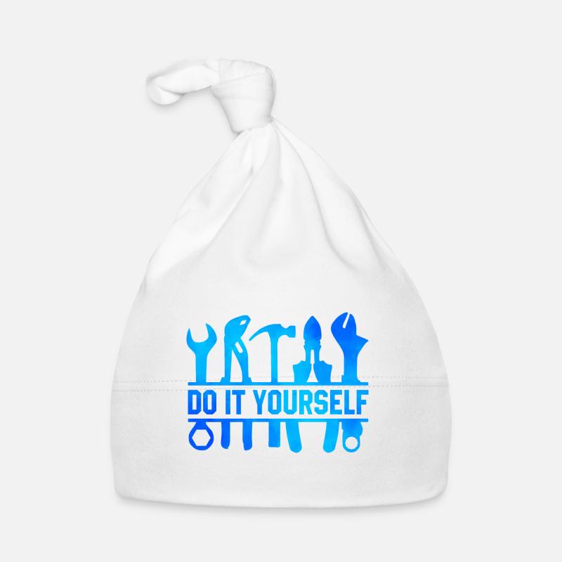 Do It Yourself Car lover Mechanic Vehicle Technici Organic Baby Cap