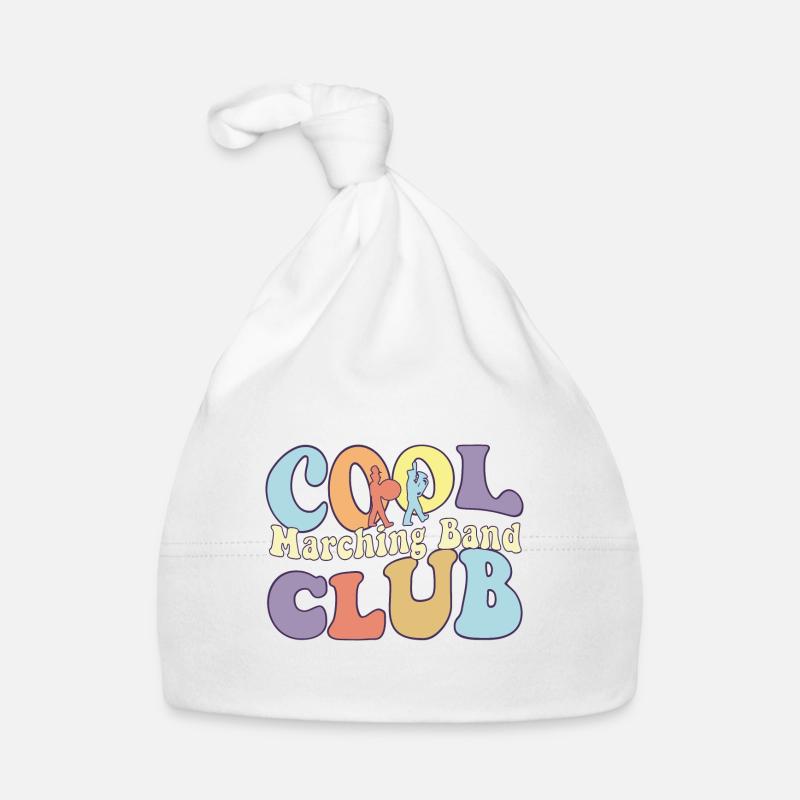 Cool Marching Band Club Drum Major Squad Leader Baby Bio-Mütze