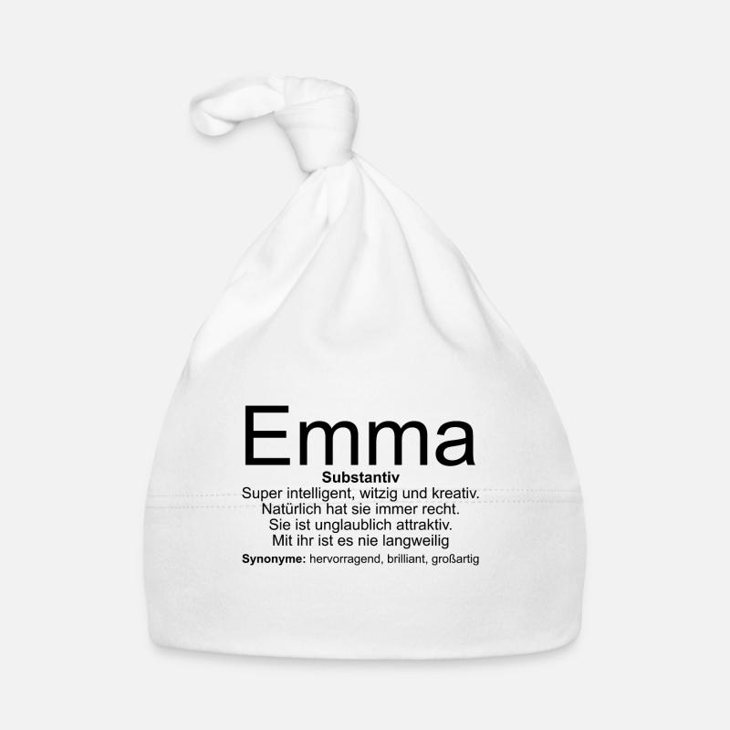 Name Definition Emma Baby Bio-Mütze