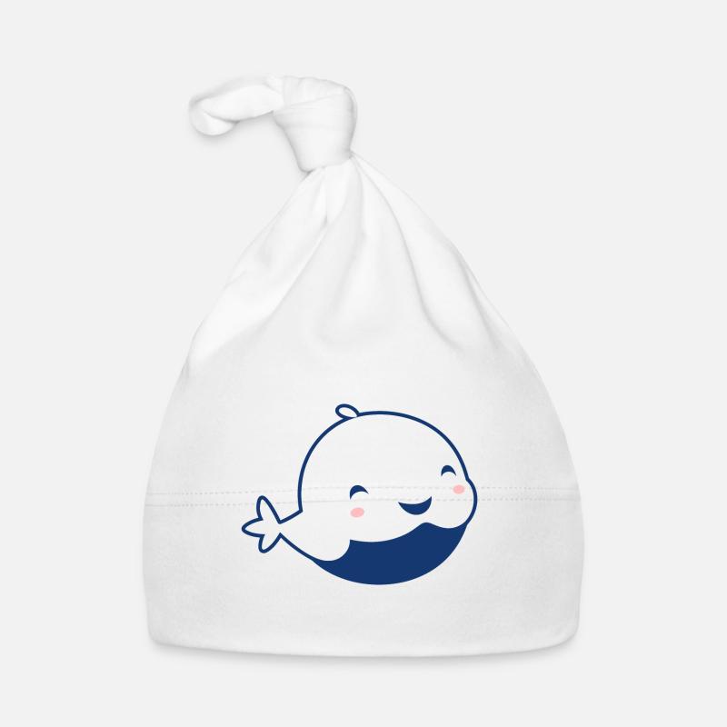 Bébé baleine Bonnet bio Bébé
