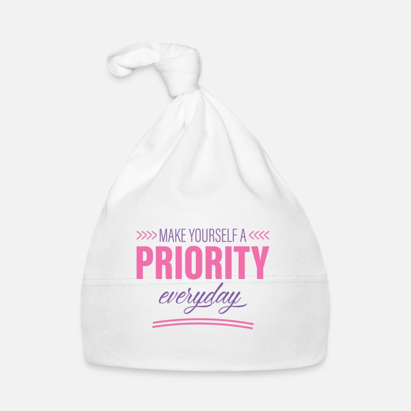 Make Yourself A Priority Everyday 2 Baby Bio-Mütze