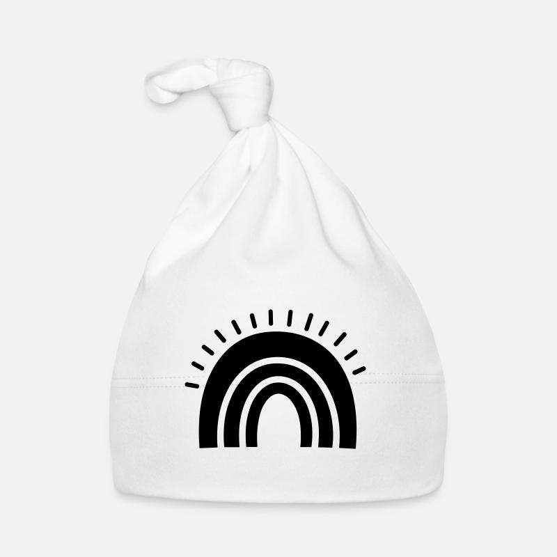 Regenbogen Baby Bio-Mütze