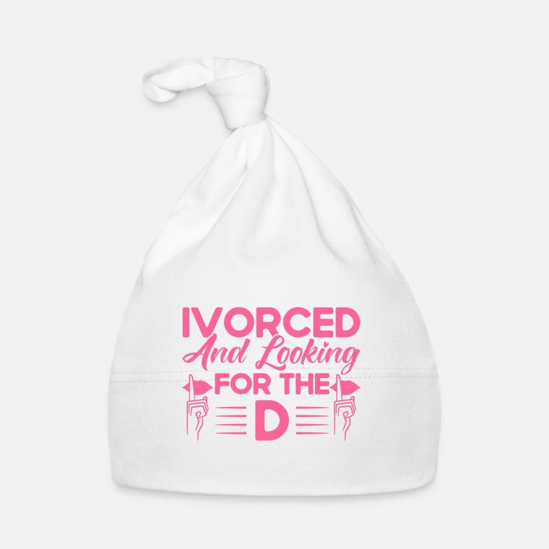 Dissolution of marriage Divorce Divorce Gift Organic Baby Cap