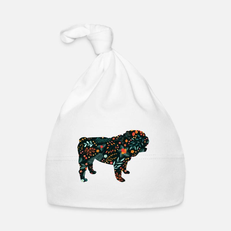 Bouledogue anglais Bonnet bio Bébé