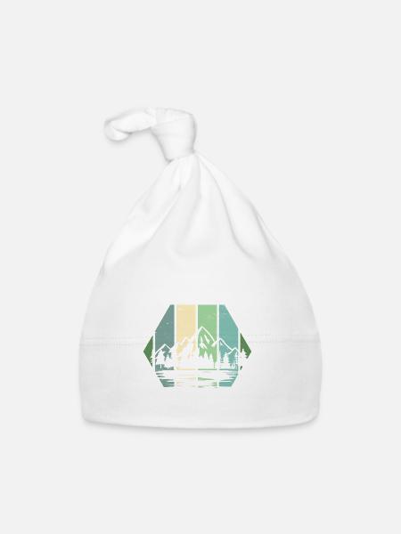 Religious Christian Make Heaven Crowded Jesus - Organic Baby Cap - white - Front