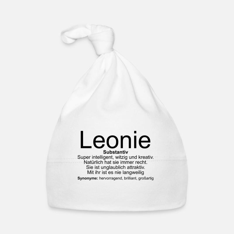 Name Definition Leonie Baby Bio-Mütze
