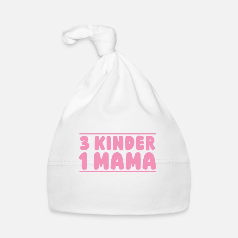 Mama Von 3 Kindern Baby Bio-Mütze