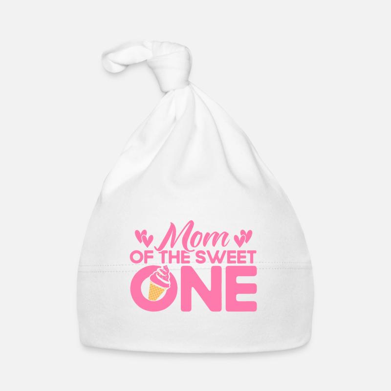 La mère du cadeau de crème glacée sucrée Bonnet bio Bébé