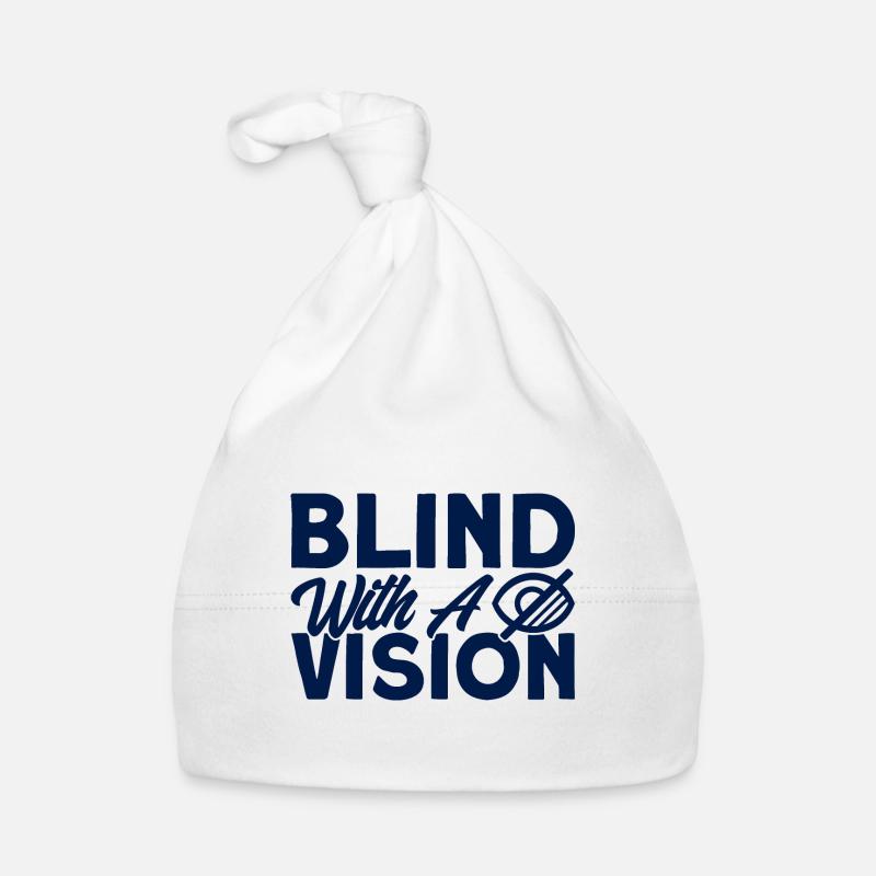 Blind mit einer Vision Blind Geschenk Baby Bio-Mütze