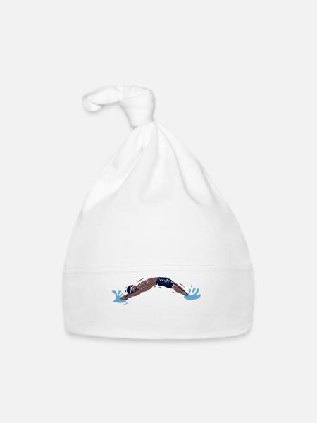 Chlorine Is My Cologne 4 - Organic Baby Cap - white - Front