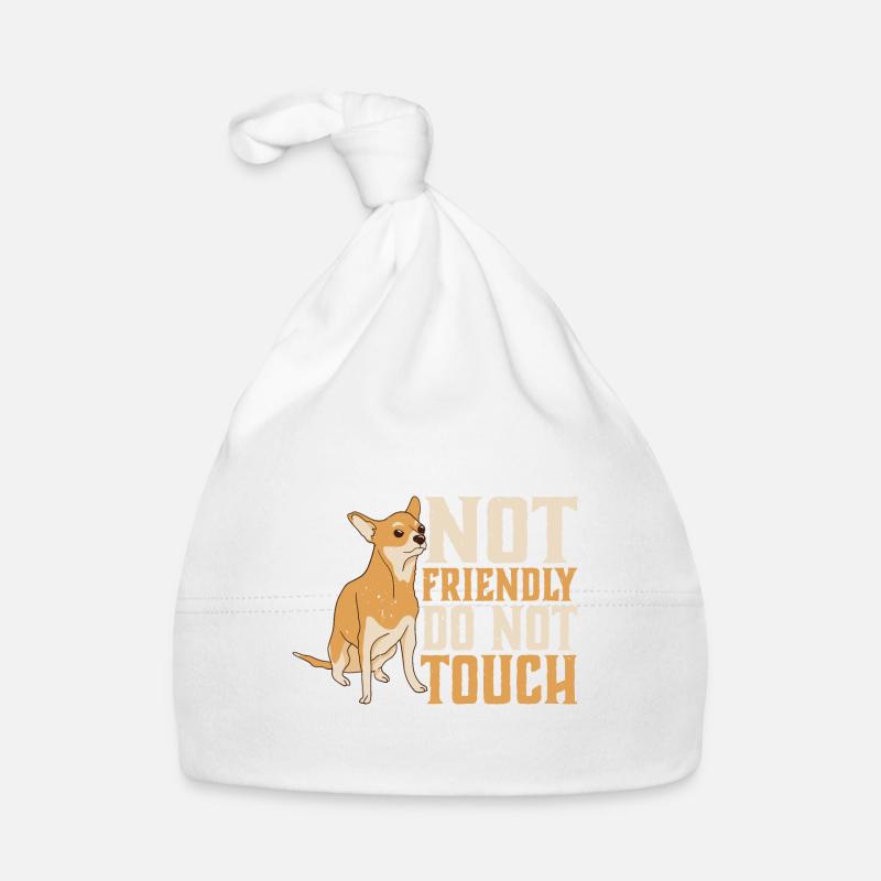 Not Friendly, Do Not Touch 37 Organic Baby Cap