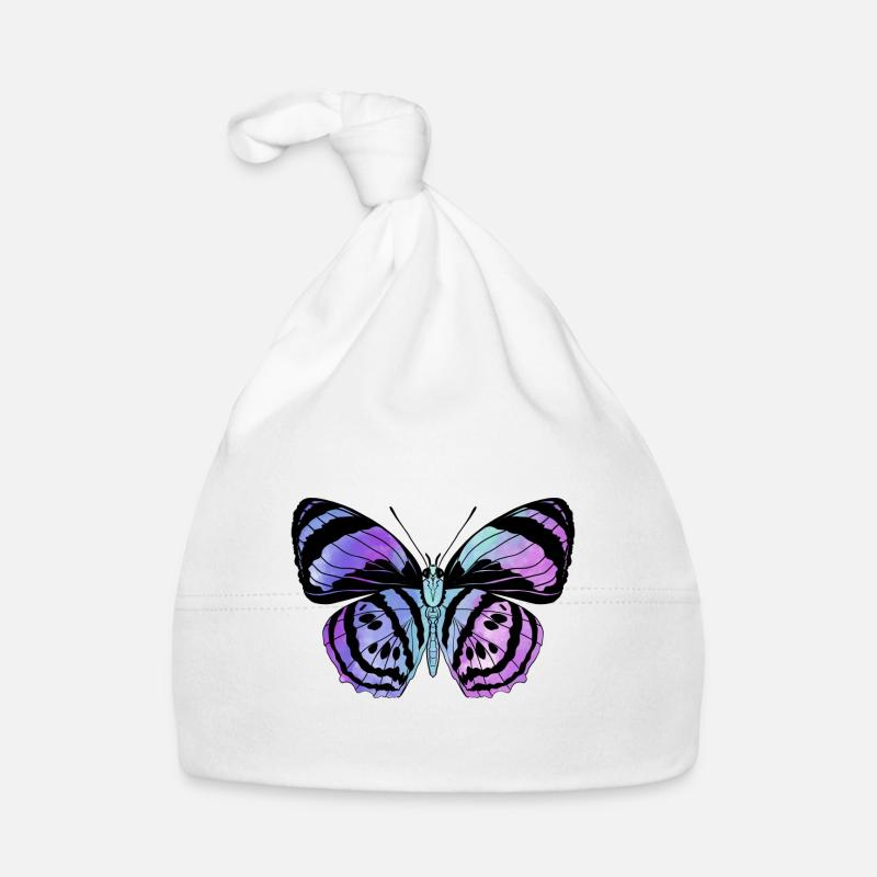 papillon papillon animal coloré couleur Bonnet bio Bébé