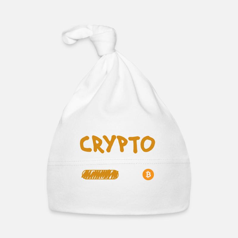 Crypto Millionnaire Bitcoin Crypto Crypto-monnaie Bonnet bio Bébé