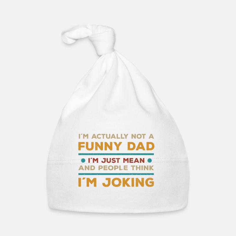 Fars dag Babyhue af økologisk bomuld