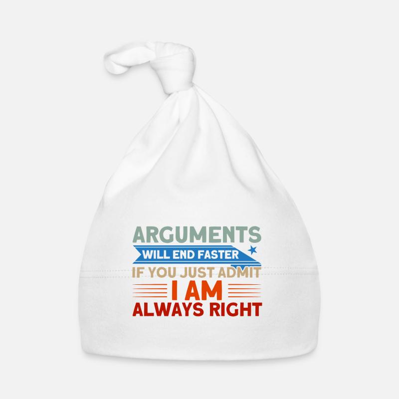 Irony Sarcasm Sarcastic gift Organic Baby Cap