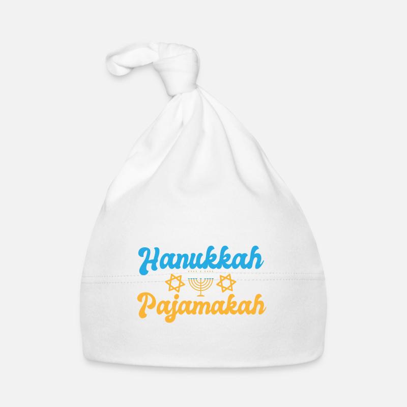 C’est mon pyjama de Hanoukka juif assorti Bonnet bio Bébé