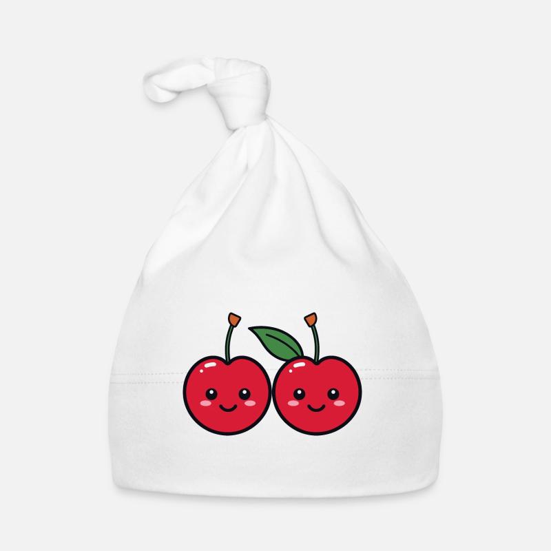 Cherries Organic Baby Cap