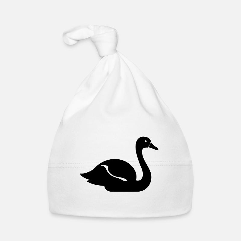 Swan Organic Baby Cap