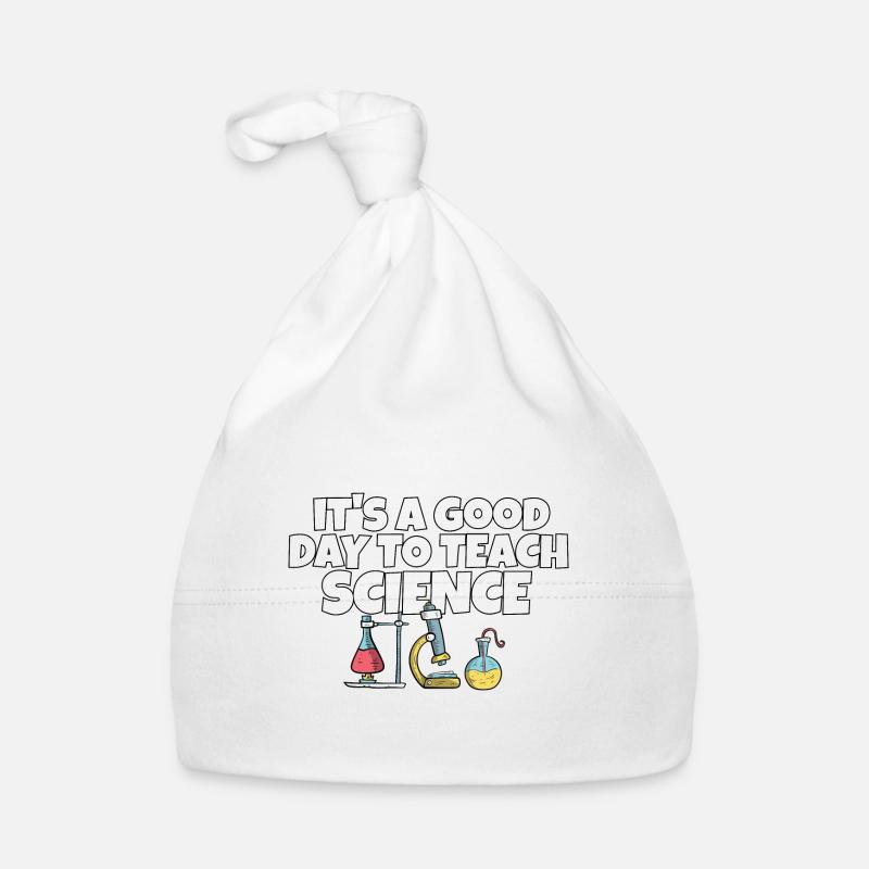 It's A Good Day Teach Science Teacher Science Organic Baby Cap