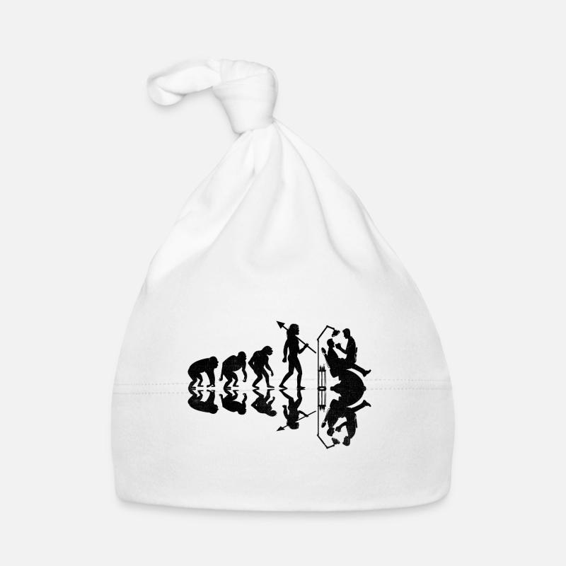 Retro Evolution Dentiste Dentisterie Dentaire Dentistes Bonnet bio Bébé