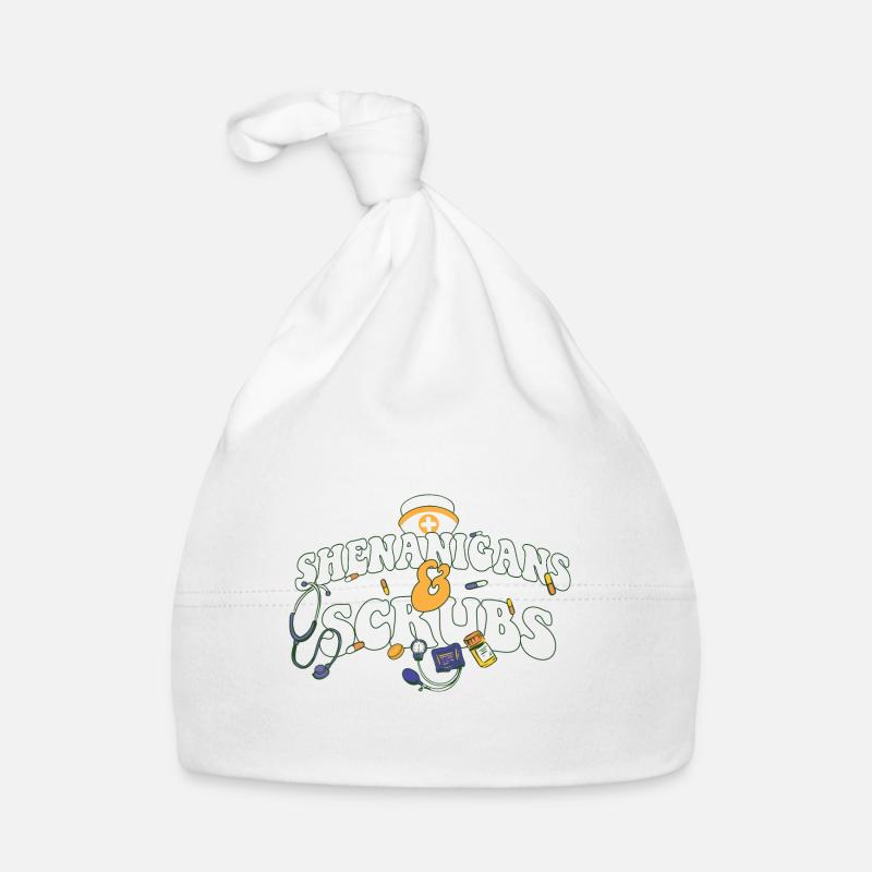 Shenanigans & Scrubs Infirmière urgente Médecin St. Bonnet bio Bébé