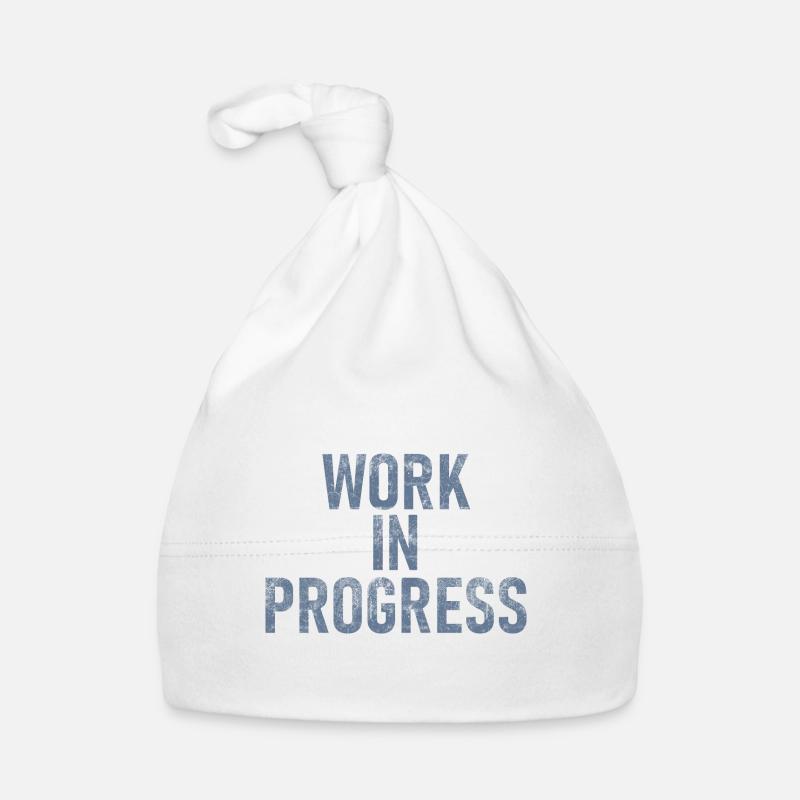 work in progress Baby Bio-Mütze