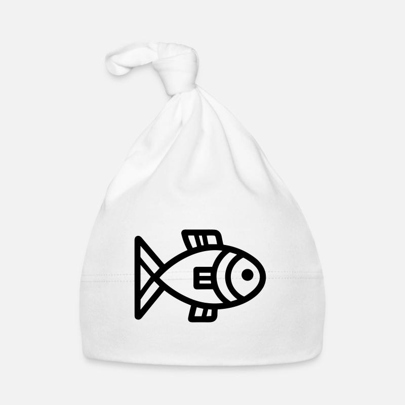 Fisch Baby Bio-Mütze