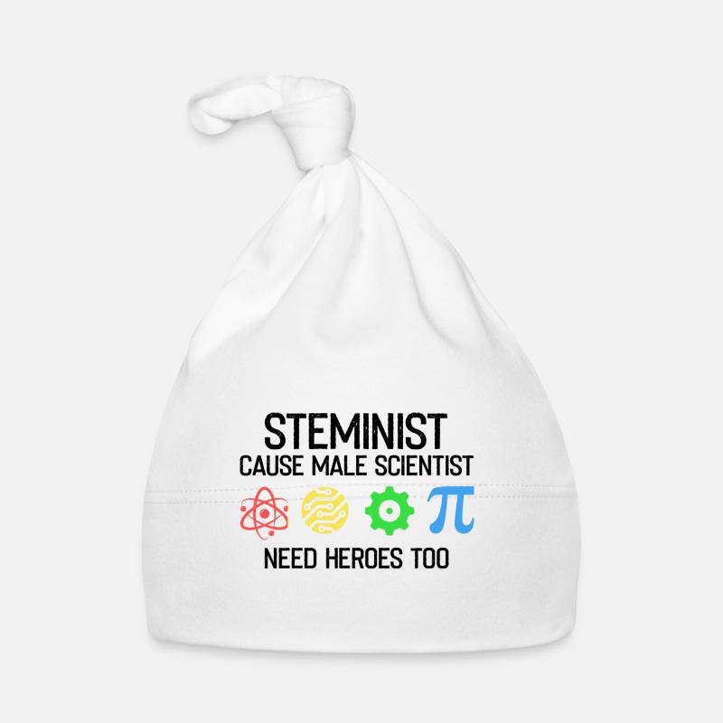 Professeur Steminist Designs for Equality Stem Bonnet bio Bébé