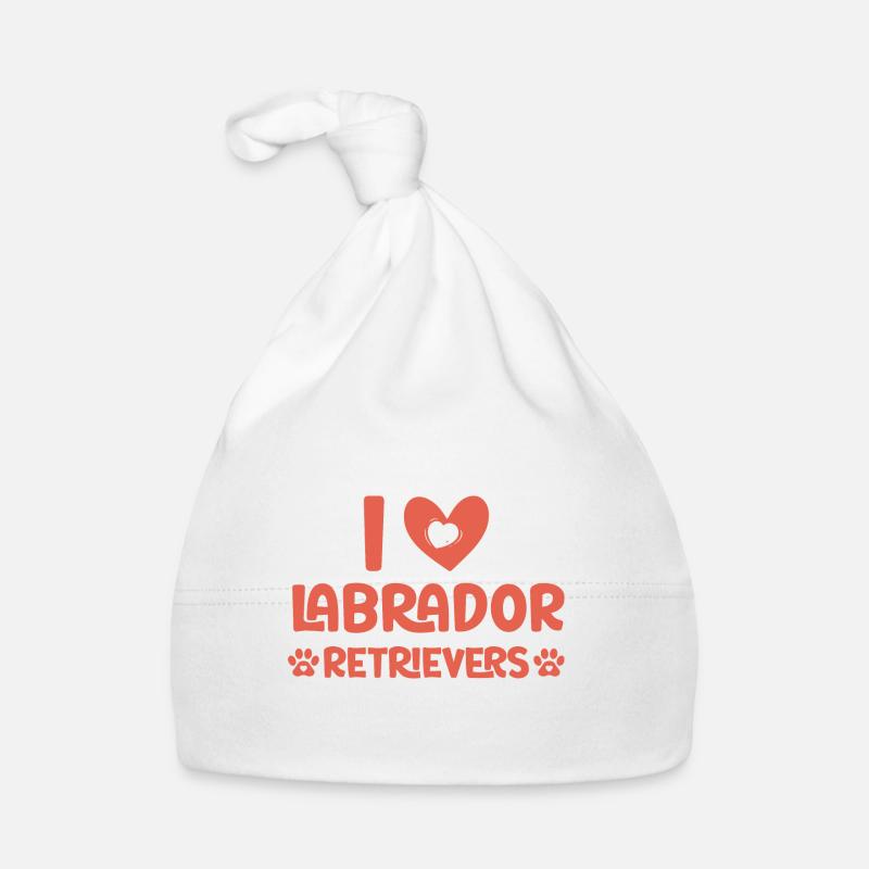 I love Labrador Retrievers Baby Bio-Mütze